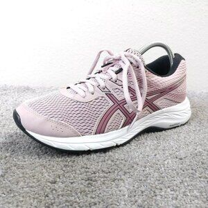 Asics Gel Contend 6 Womens Size 7.5 Running Shoes Rose Pink Sneakers NO INSOLES